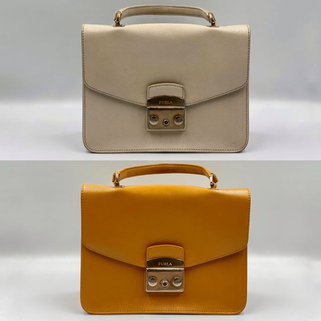 Furla: re-coloured from grey to mustard