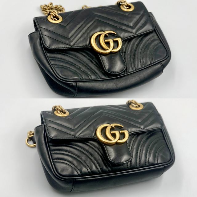 Gucci Marmont: colour restored, conditioned